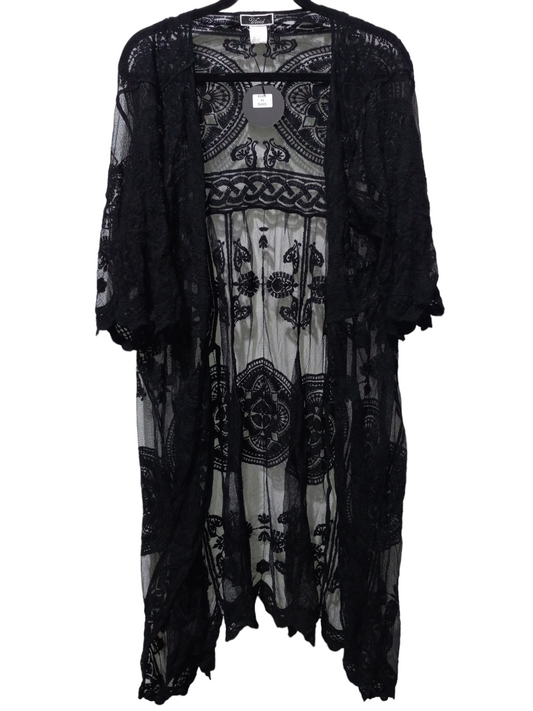 Black Kimono Clothes Mentor, Size 3x