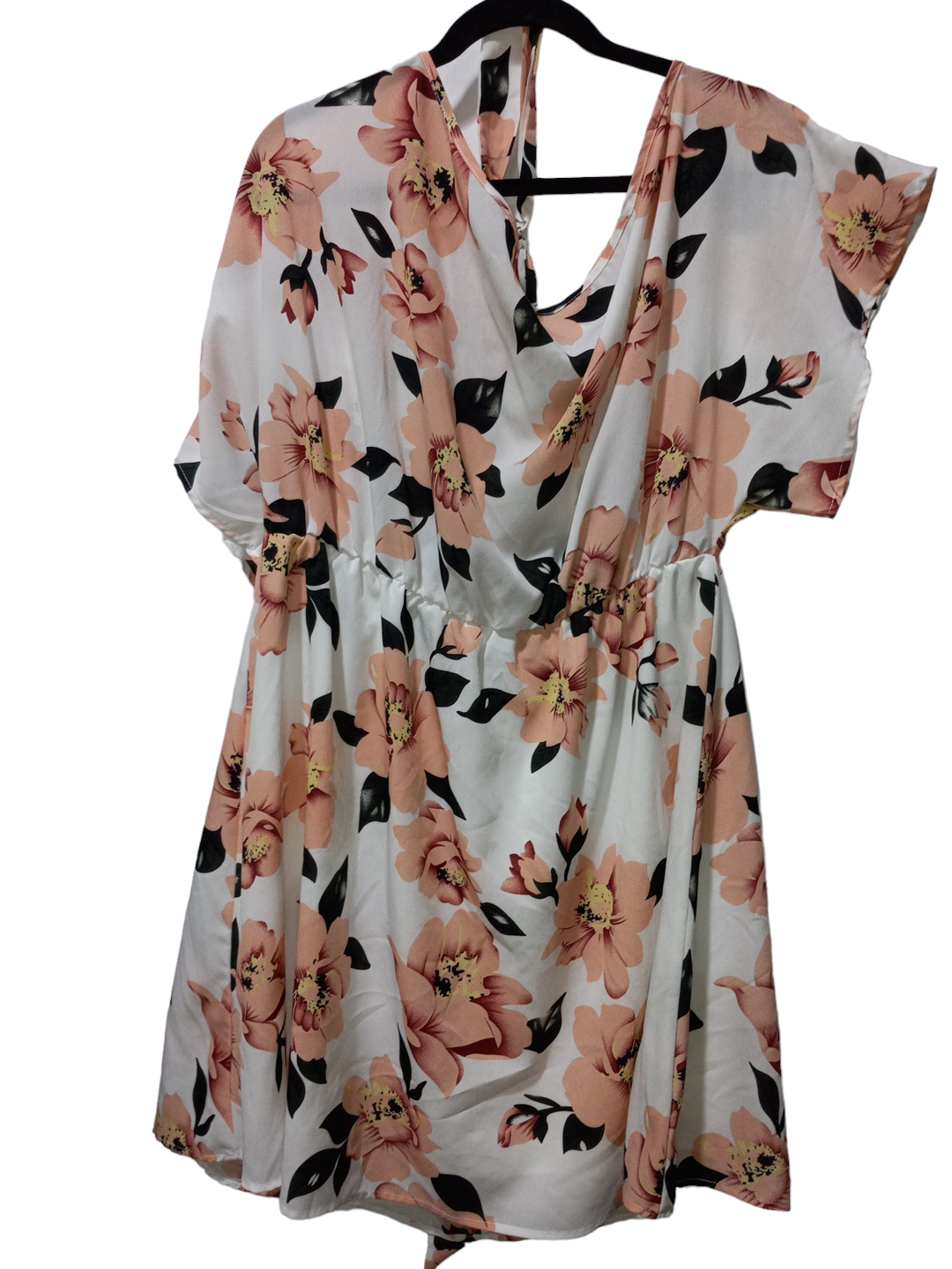 Floral Print Dress Casual Short Shein, Size 1x