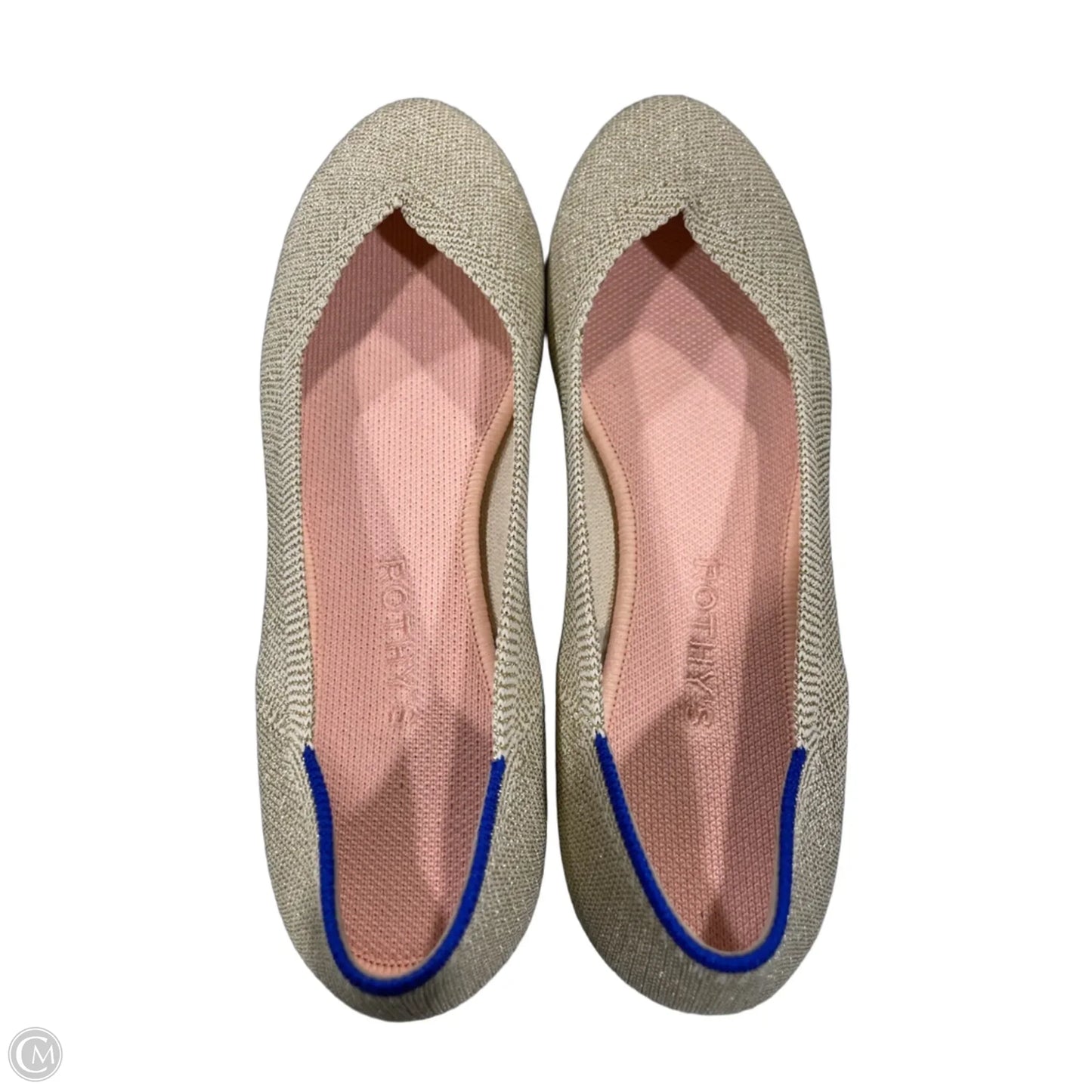 Sandals Flats By Rothys In Gold, Size: 8.5