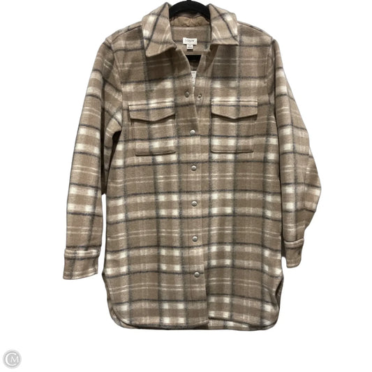 Coat Peacoat By J. Crew In Multi-colored, Size: Xs
