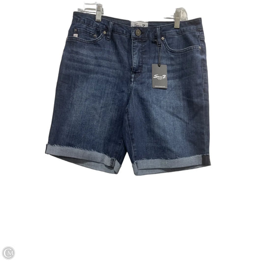 Shorts By Seven 7 In Blue Denim, Size: 8