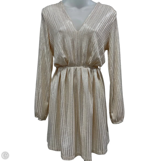 Dress Party Long By See And Be Seen In Cream, Size: M
