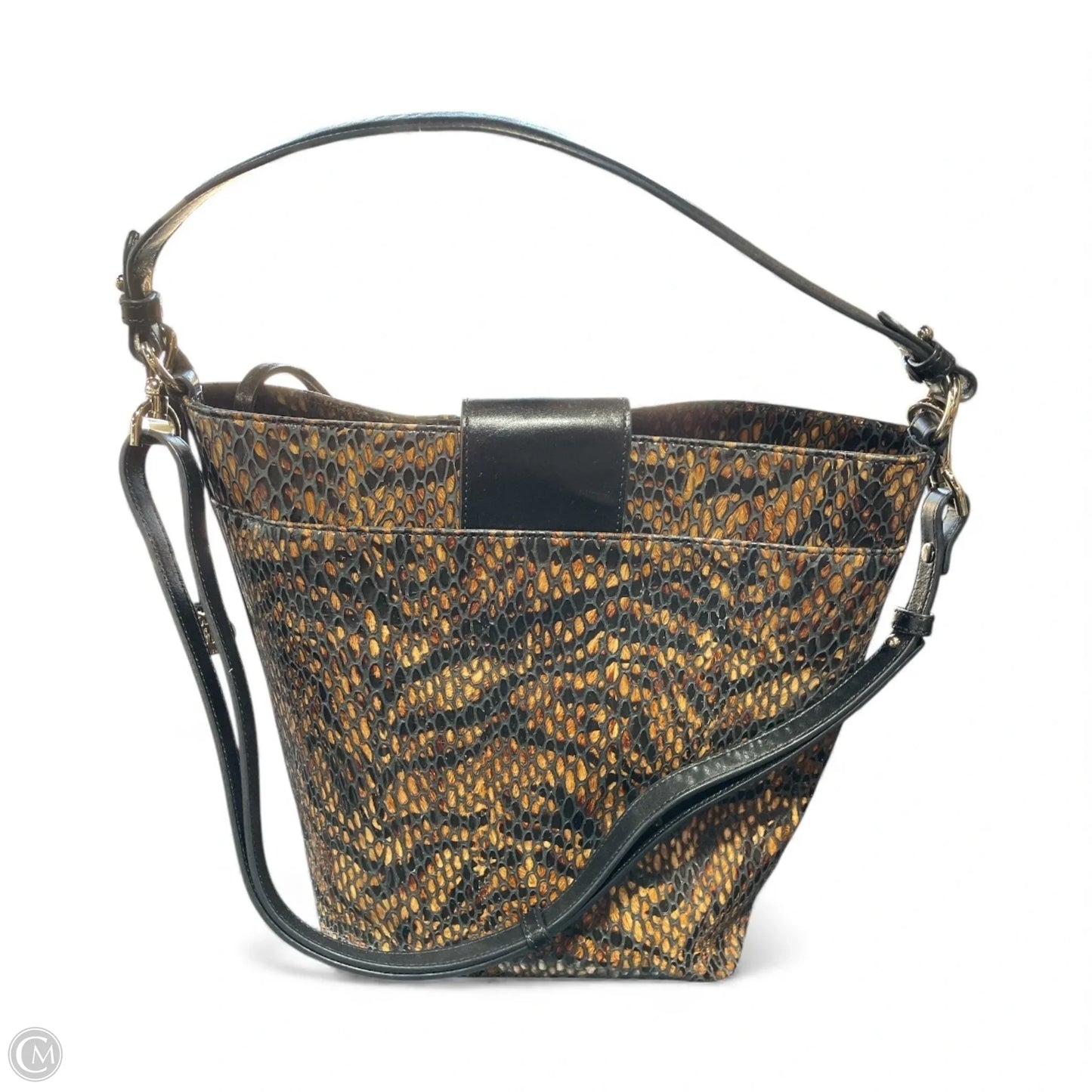 Handbag Designer By Brahmin, Size: Large