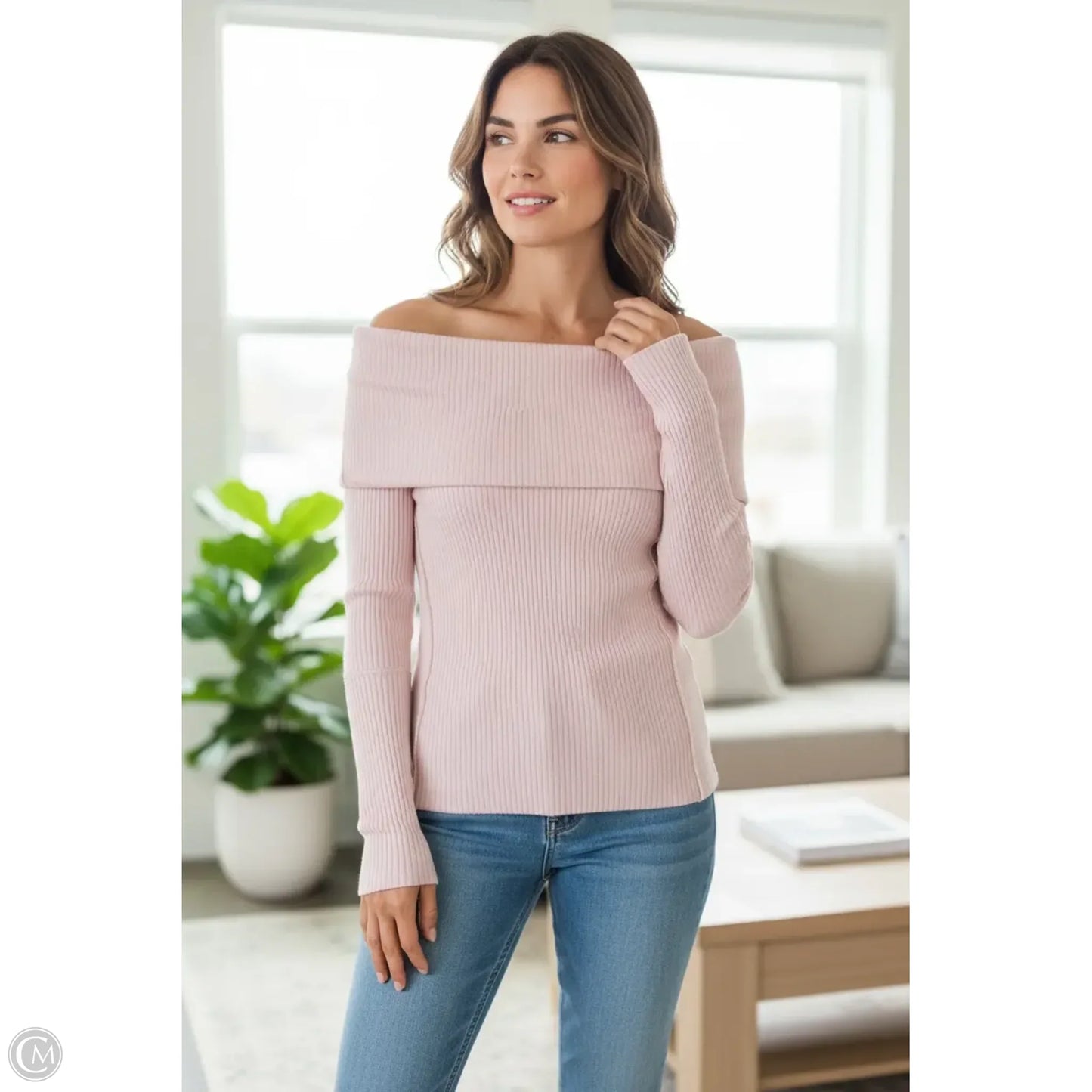 Blouse Long Sleeve By We The Free In Pink, Size: Xs