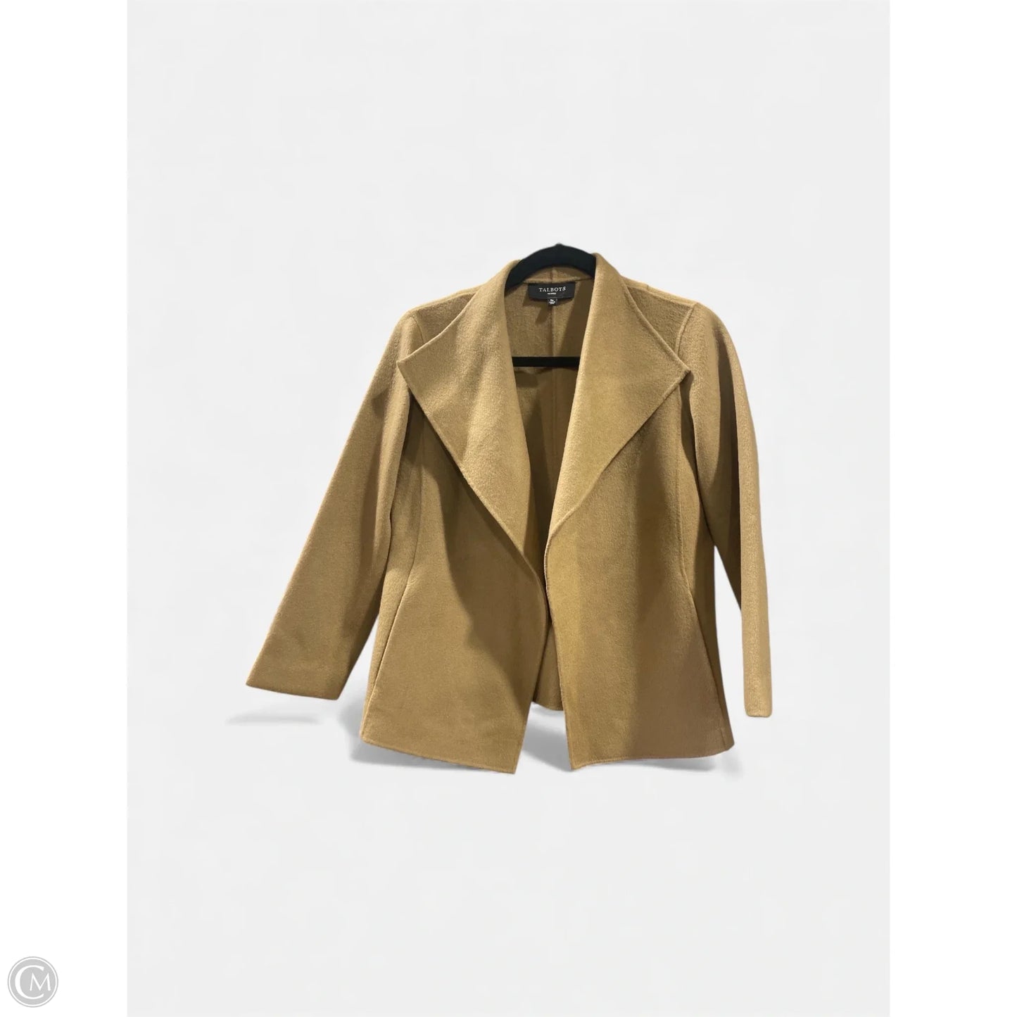 Coat Wool By Talbots In Brown, Size: Sp
