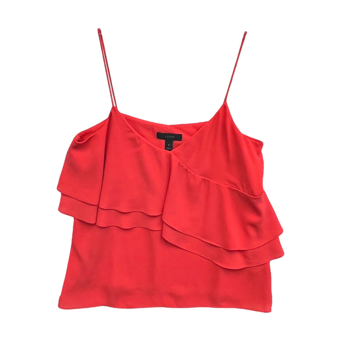 Top Sleeveless By J Crew In Red, Size: 0