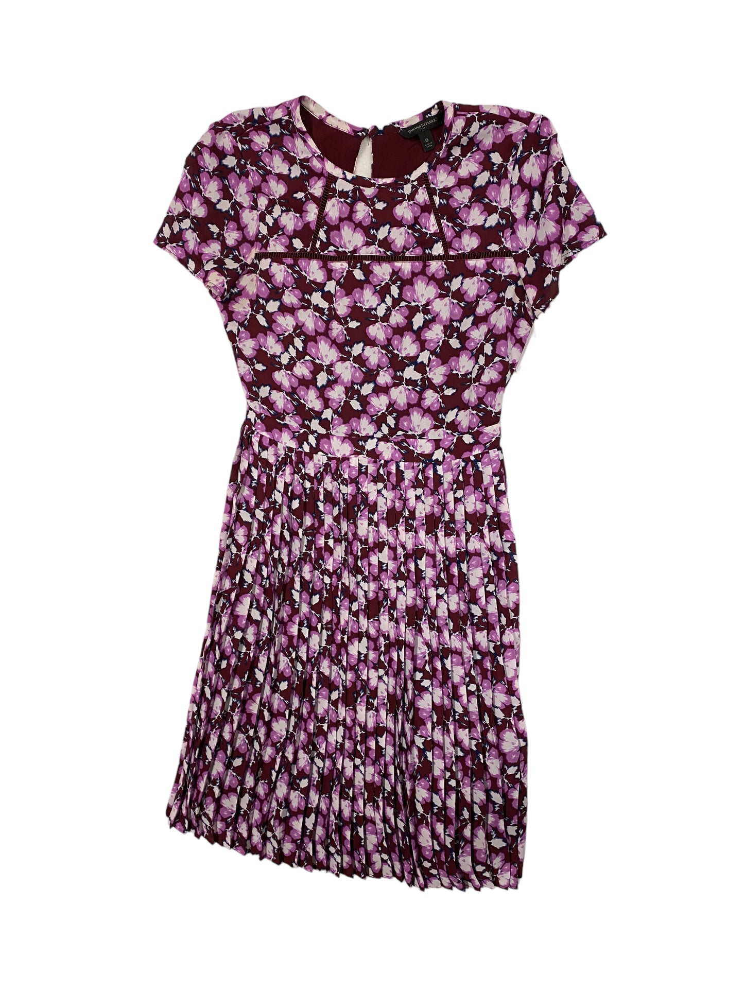 Purple Dress Casual Short Banana Republic, Size 0