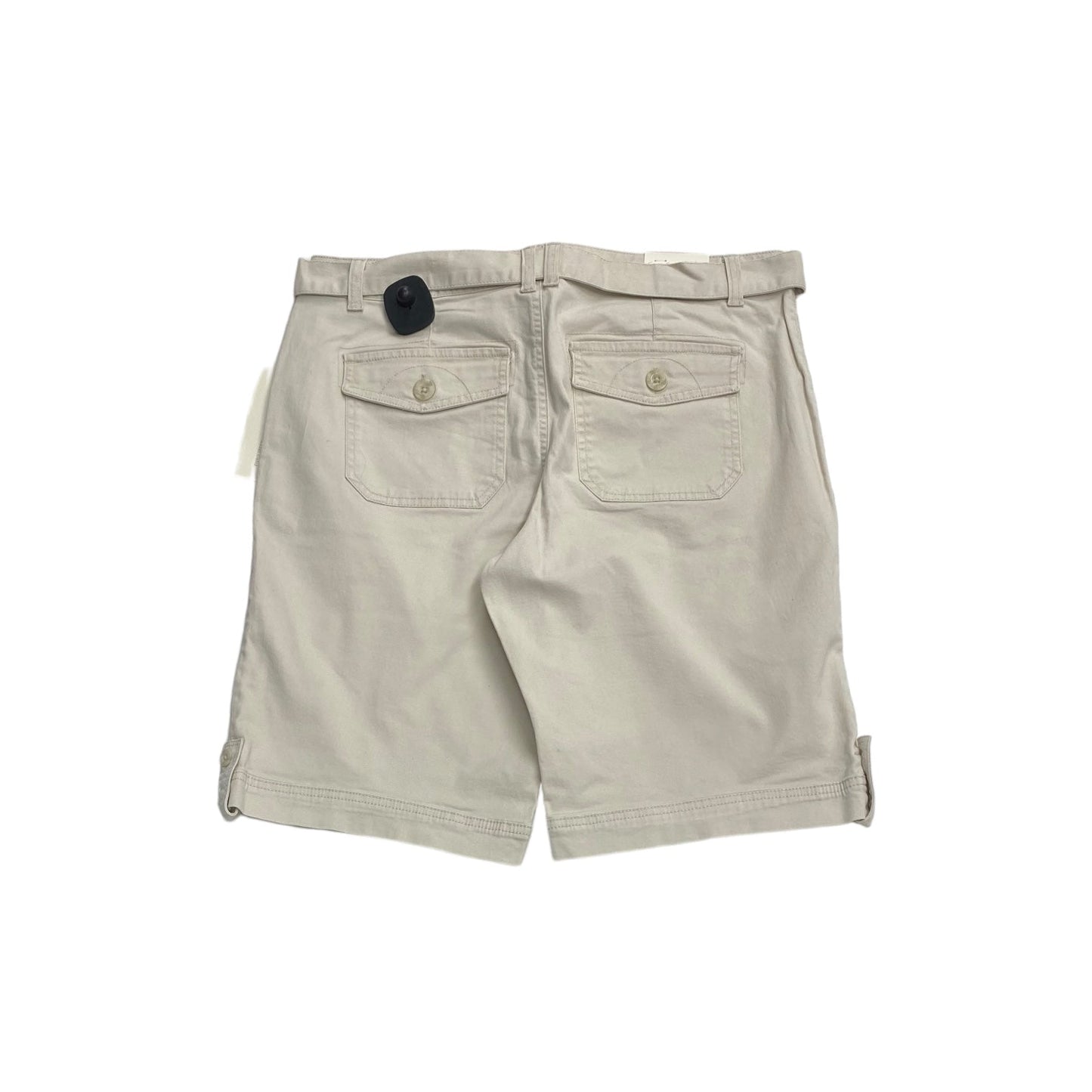 Shorts By Gloria Vanderbilt In Cream, Size: 8