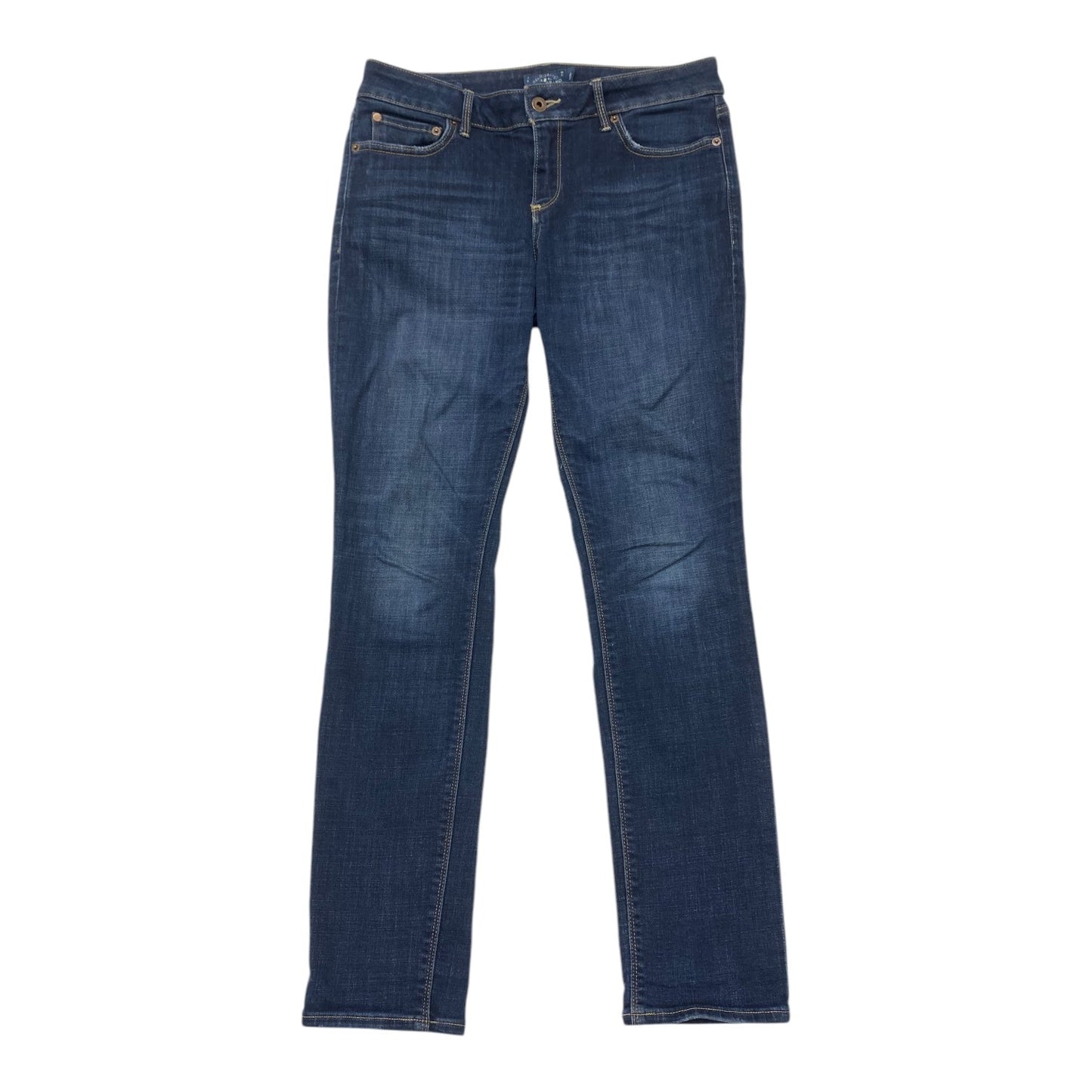 Jeans Skinny By Lucky Brand In Blue Denim, Size: 8