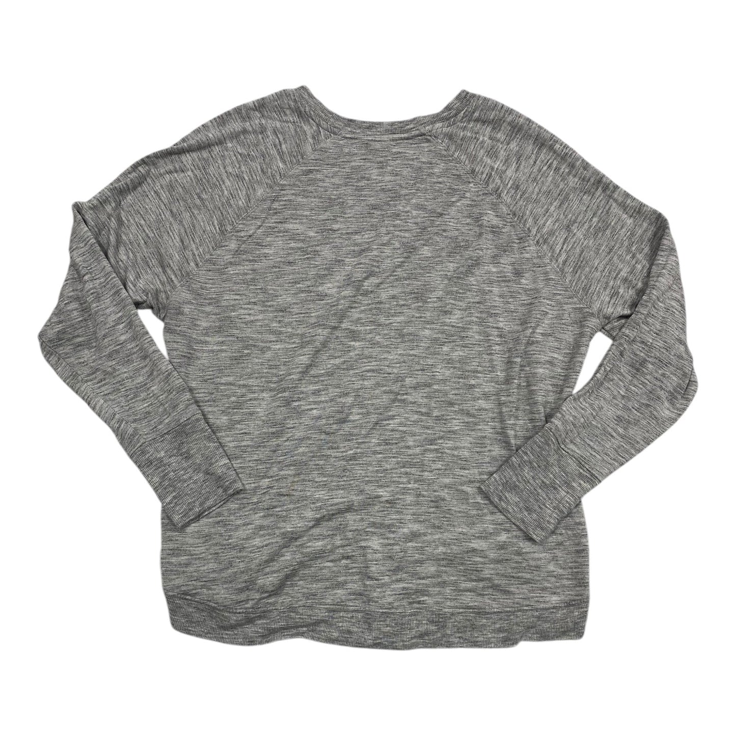 Top Long Sleeve By Athleta In Grey, Size: 1x