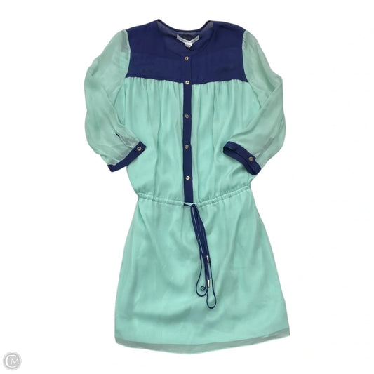 Dress Designer By Diane Von Furstenberg In Blue, Size: M