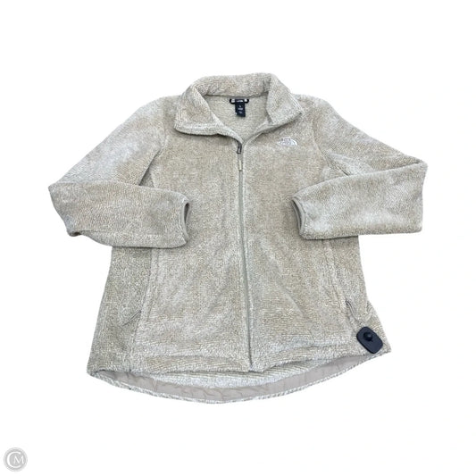 Athletic Jacket By The North Face In Tan, Size: L