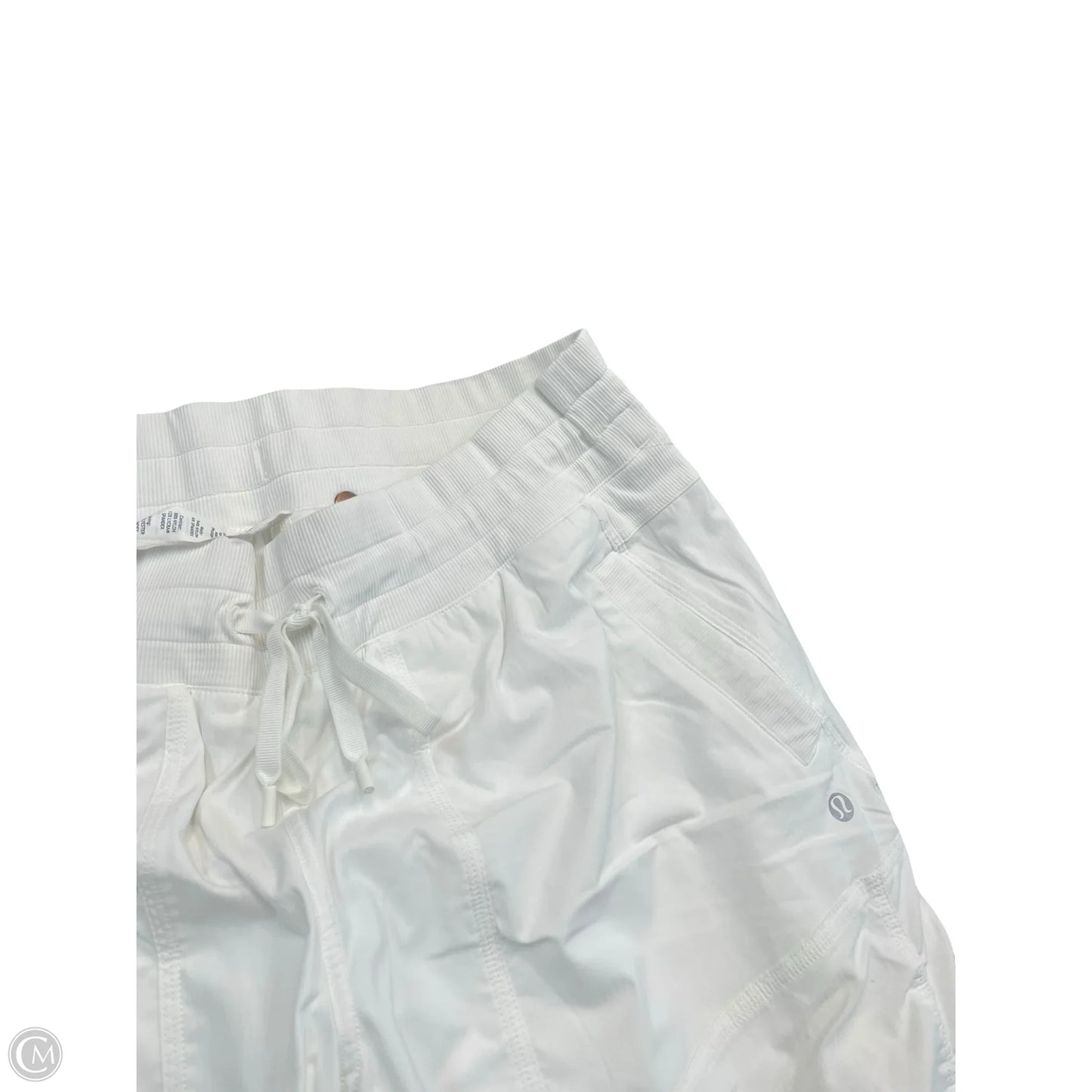 Athletic Pants By Lululemon In White, Size: 12