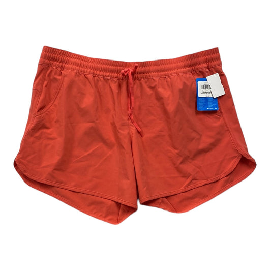 Coral Athletic Shorts Columbia, Size Xl