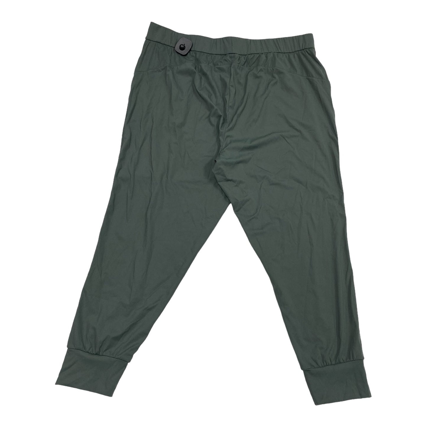 Athletic Pants By Sage In Green, Size: Xxl