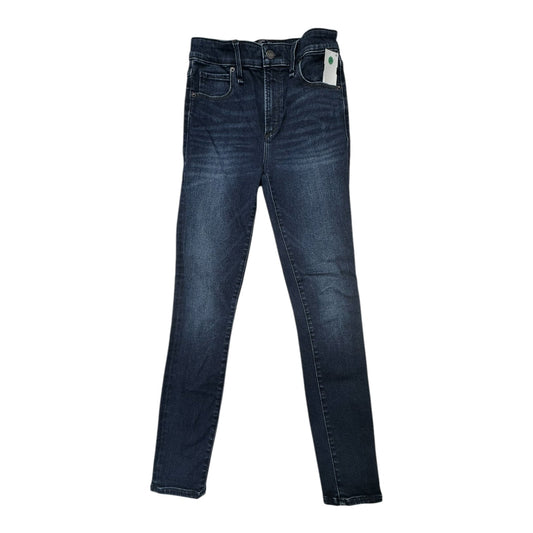 Jeans Skinny By Abercrombie And Fitch In Blue Denim, Size: 0