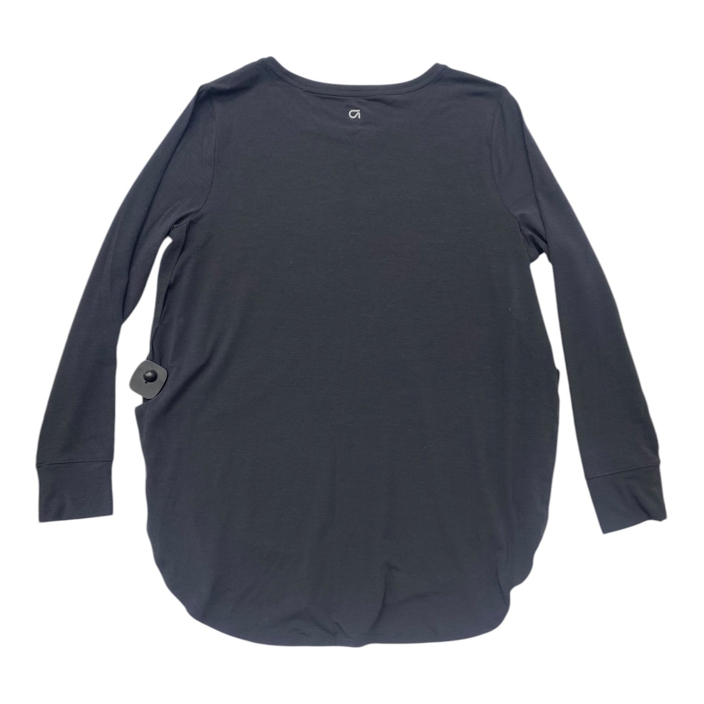 Athletic Top Long Sleeve Crewneck By Gapfit In Black, Size: L