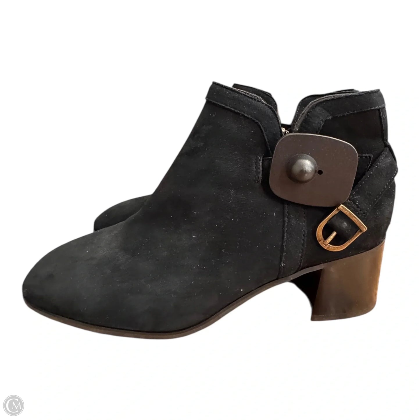 Boots Ankle Heels By Not Your Daughters Jeans In Black, Size: 8