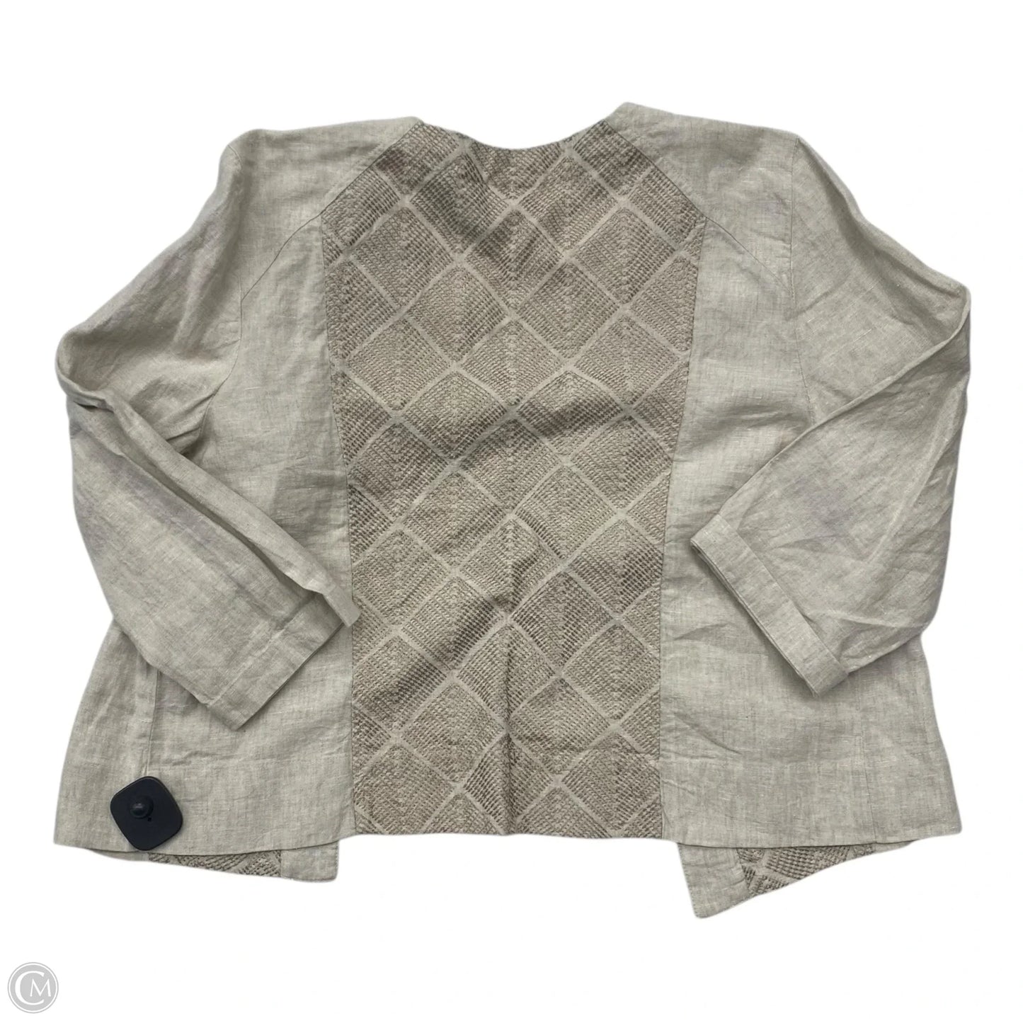 Blazer By Chicos In Beige, Size: M