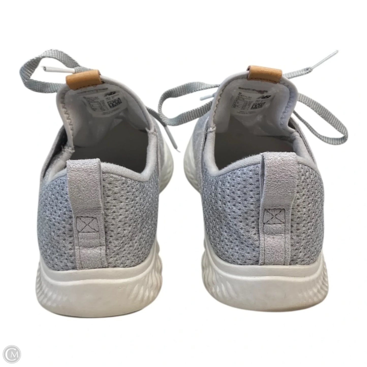 Shoes Athletic By New Balance In Grey & White, Size: 9
