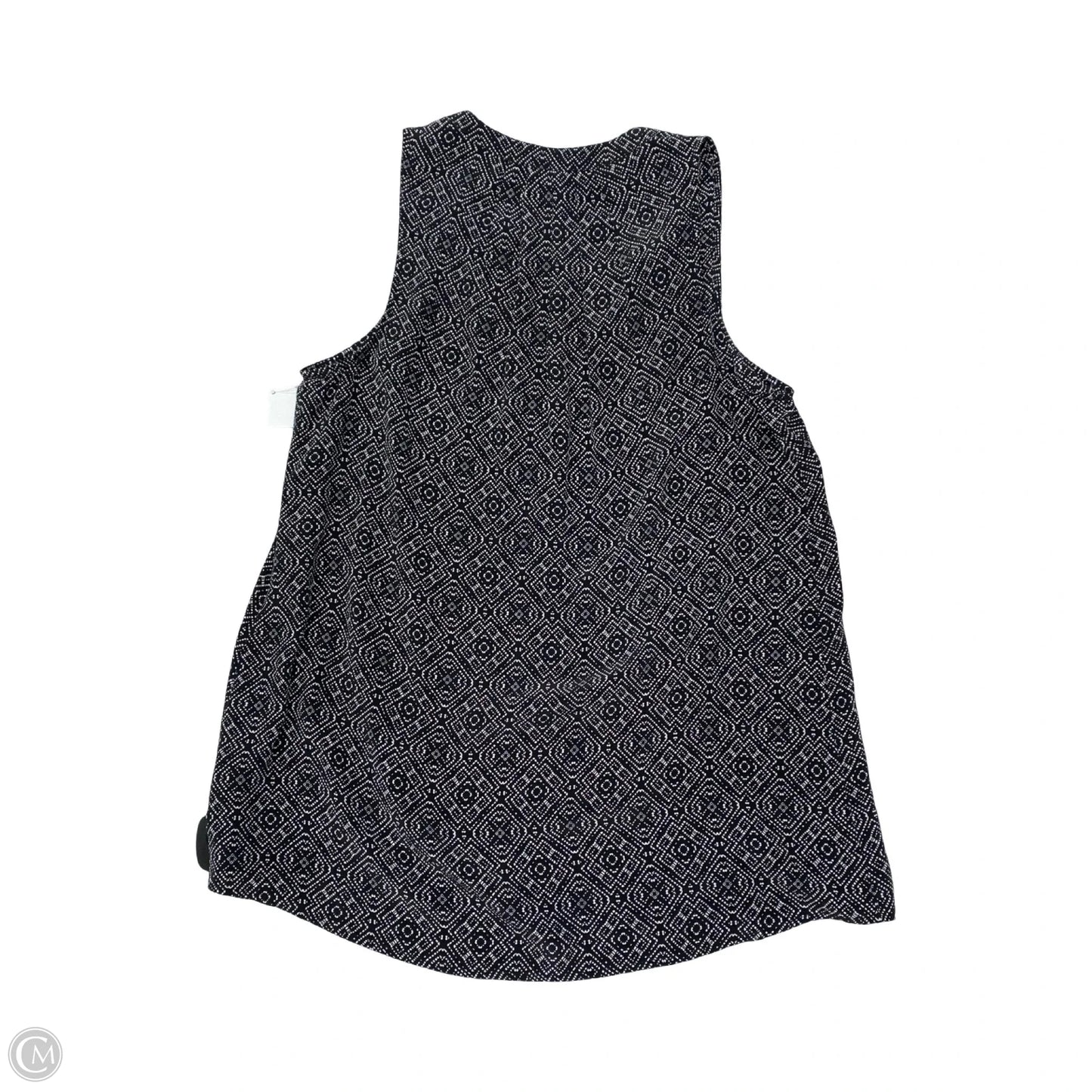 Top Sleeveless By Joie In Black & White, Size: S