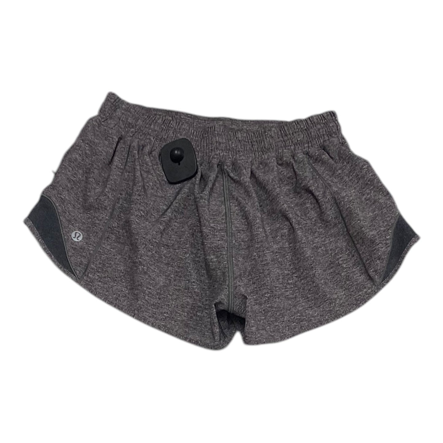 Athletic Shorts By Lululemon In Grey, Size: 6