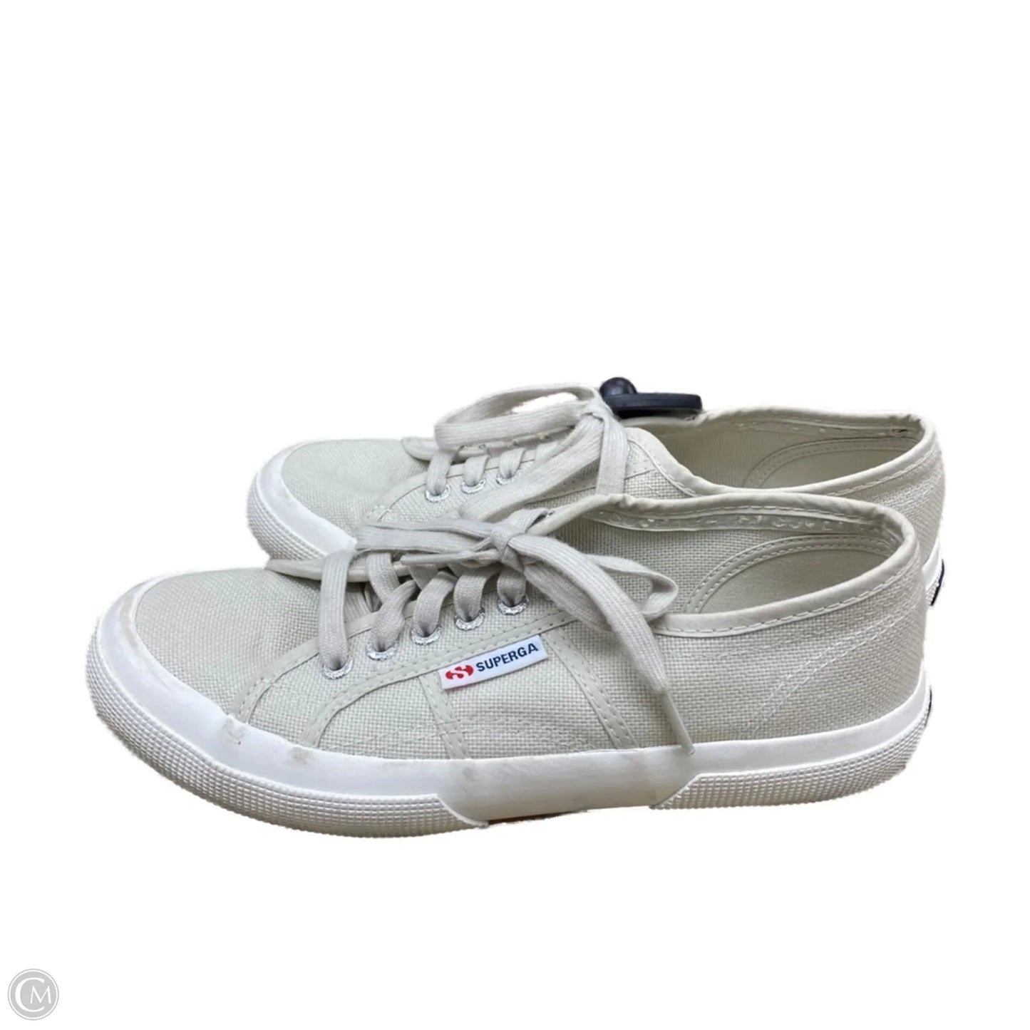 Shoes Sneakers By Superga In Taupe, Size: 8.5