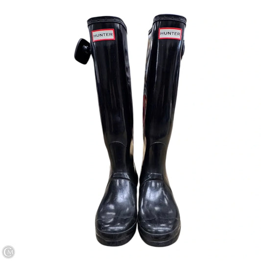 Boots Rain By Hunter In Black, Size: 8