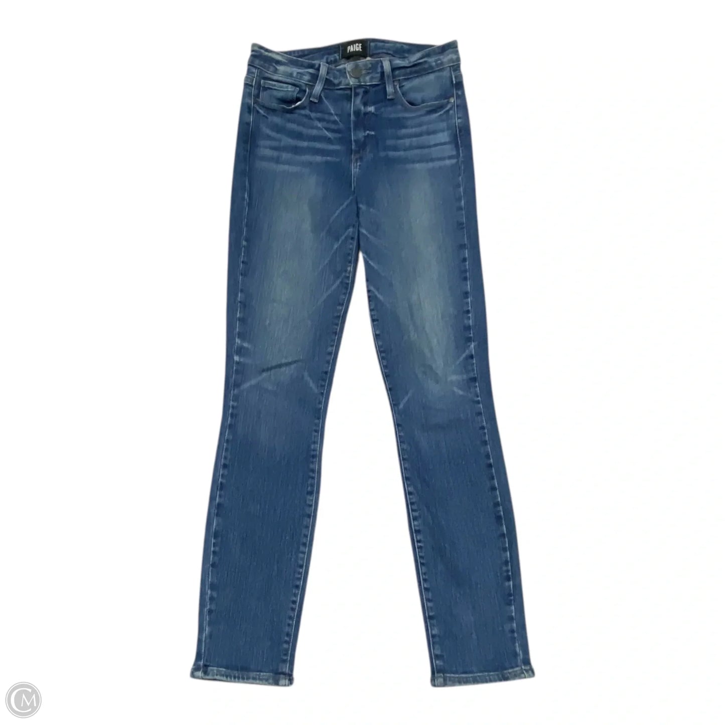 Jeans Skinny By Paige In Blue, Size: 2