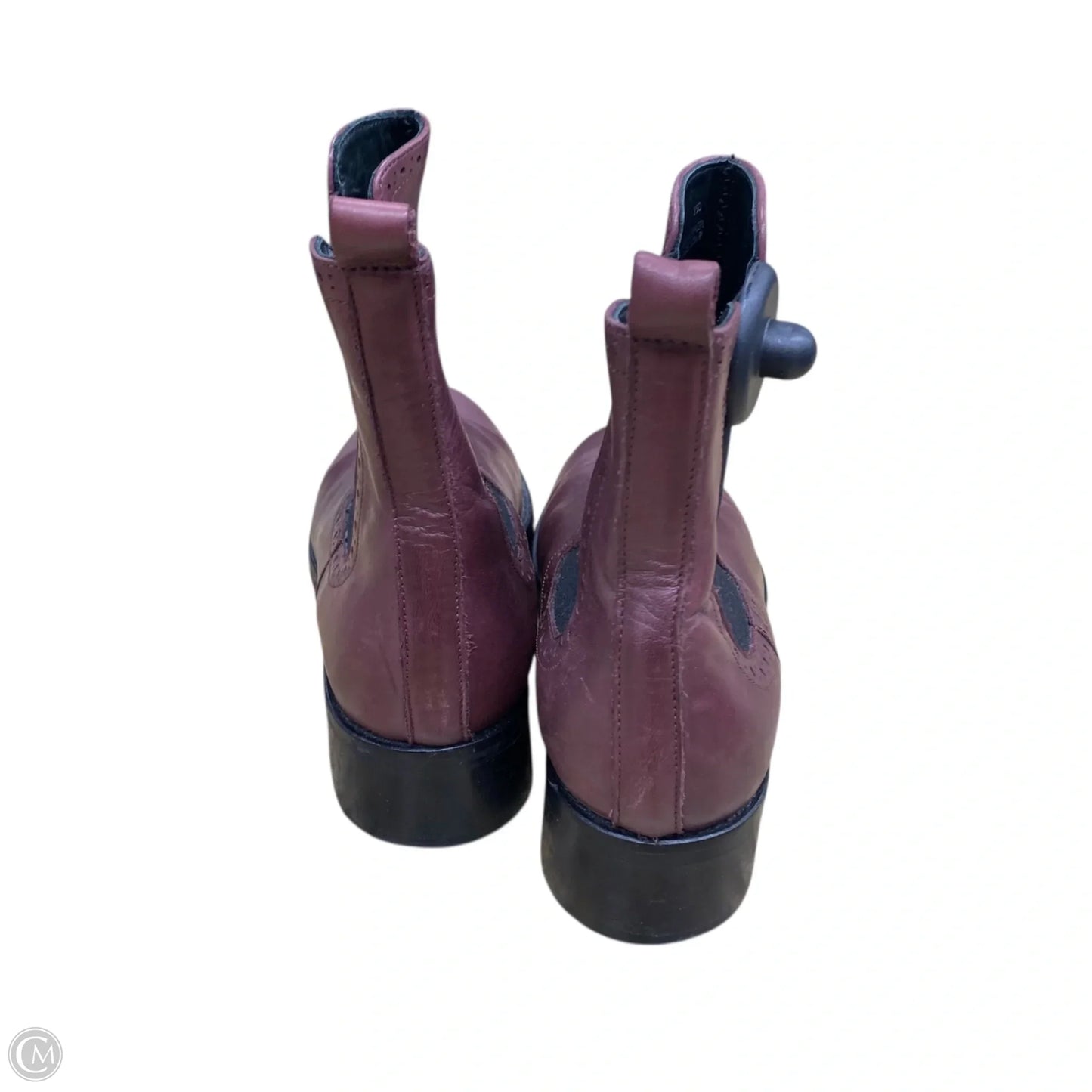 Boots Ankle Flats By BARBARA BARBIERI In Purple, Size: 9