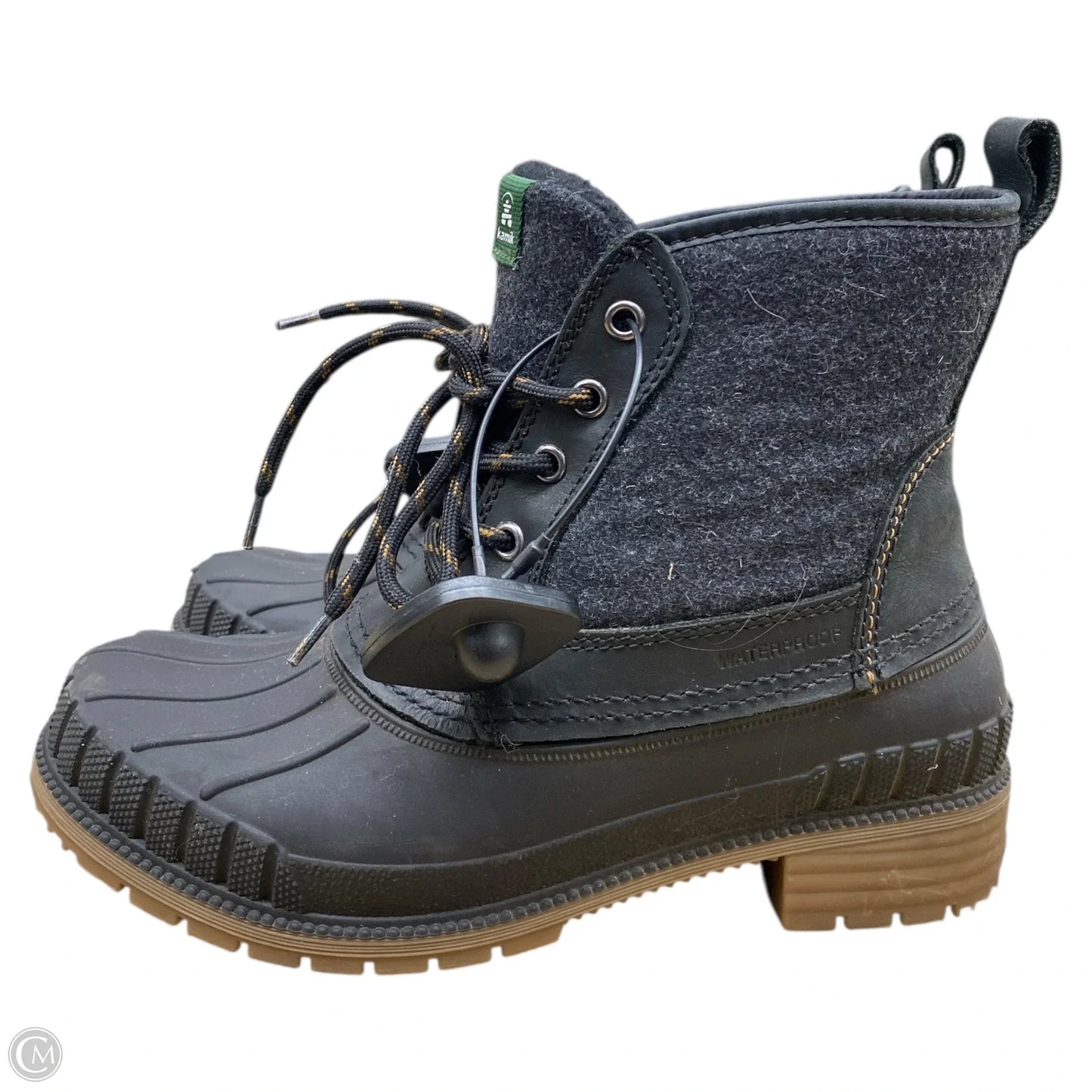 Boots Ankle Flats By Kamik In Black, Size: 8