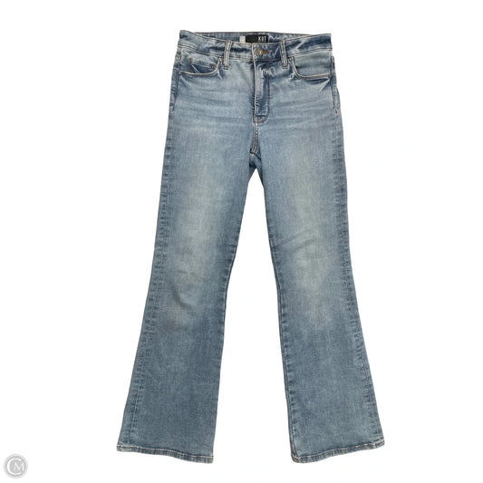 Jeans Flared By Kut In Blue, Size: 4