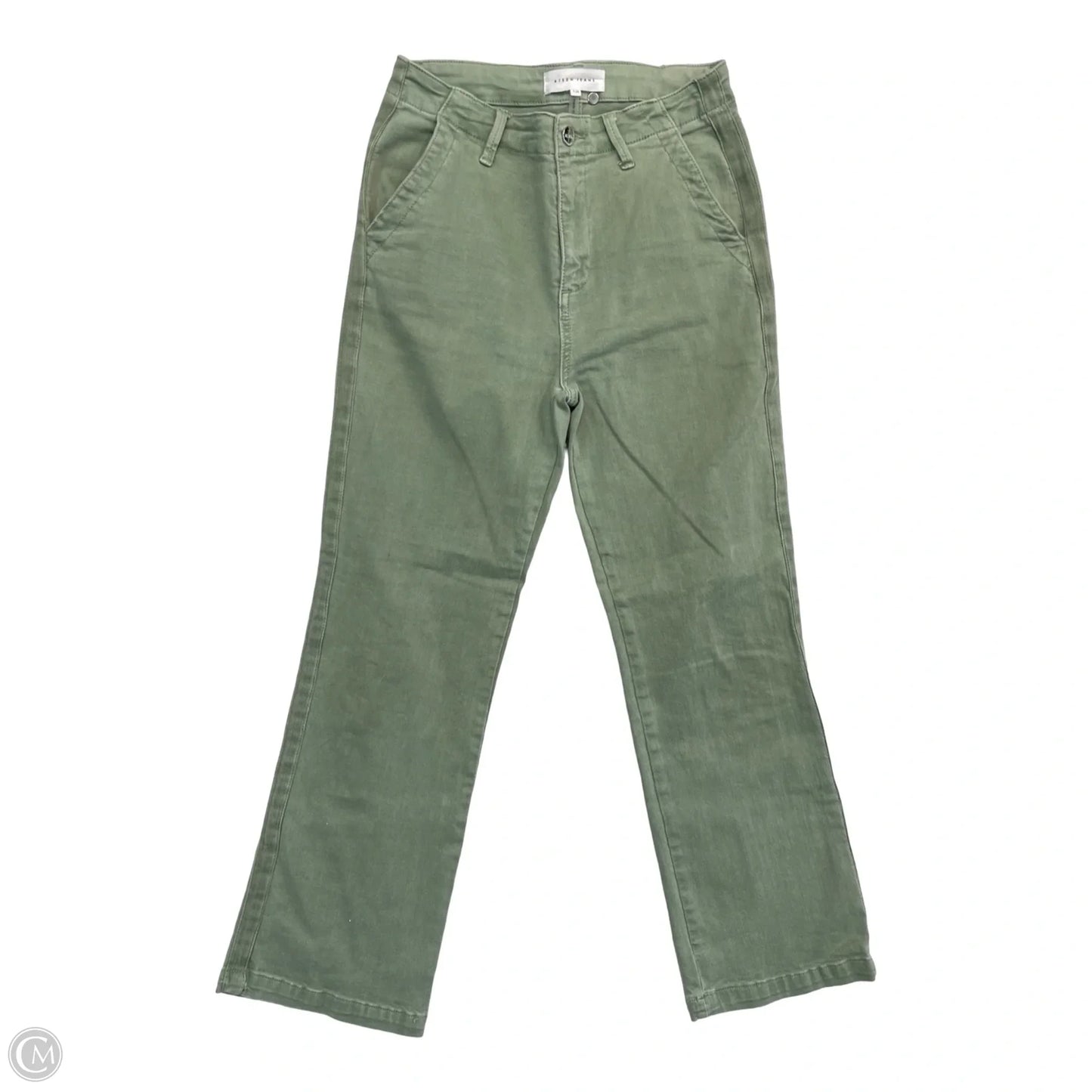 Jeans Straight By Risen In Green, Size: 6