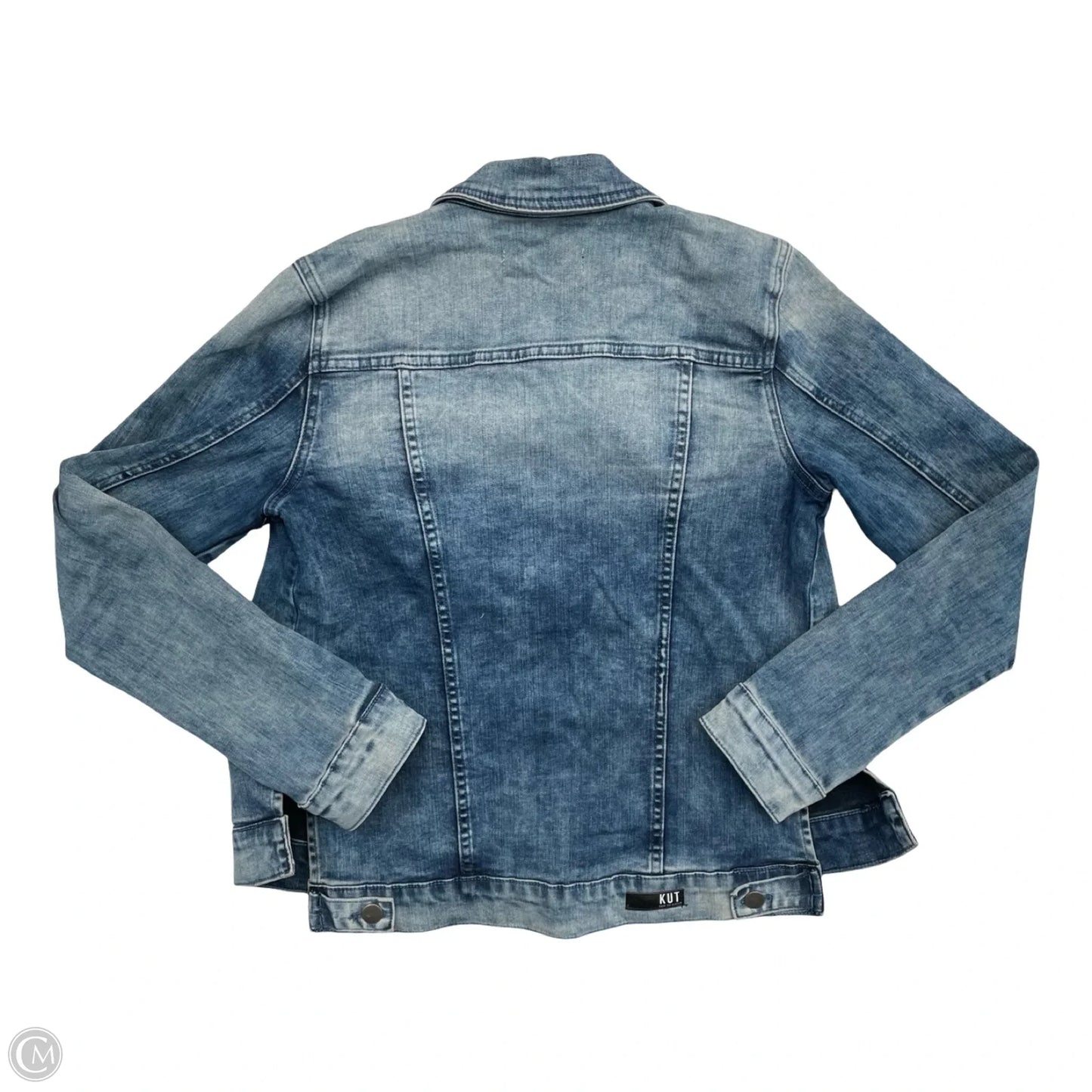 Jacket Denim By Kut In Blue, Size: S