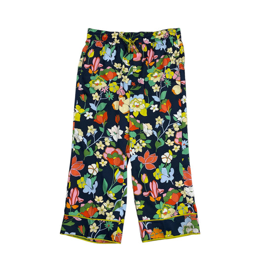 Floral Print Pants Designer Kate Spade, Size Xl