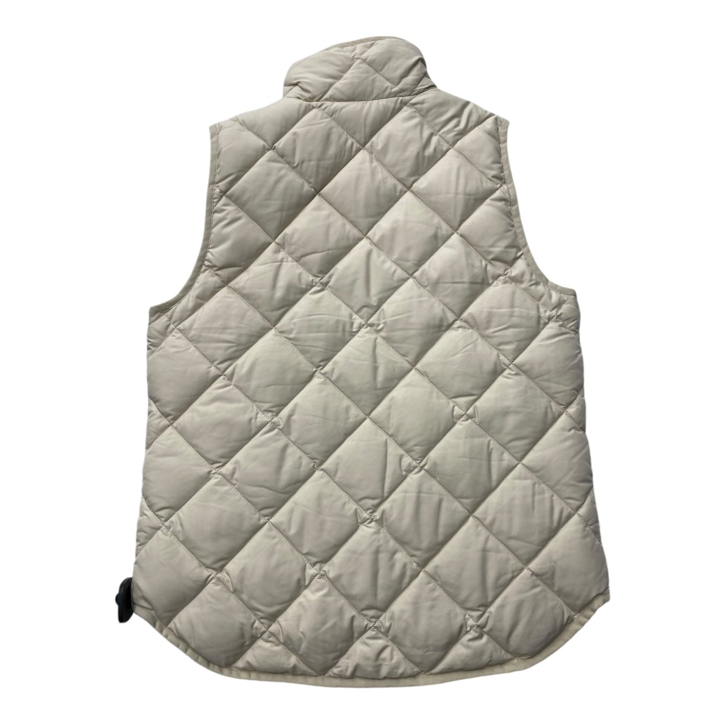 Vest Puffer & Quilted By J. Crew In Cream, Size: S