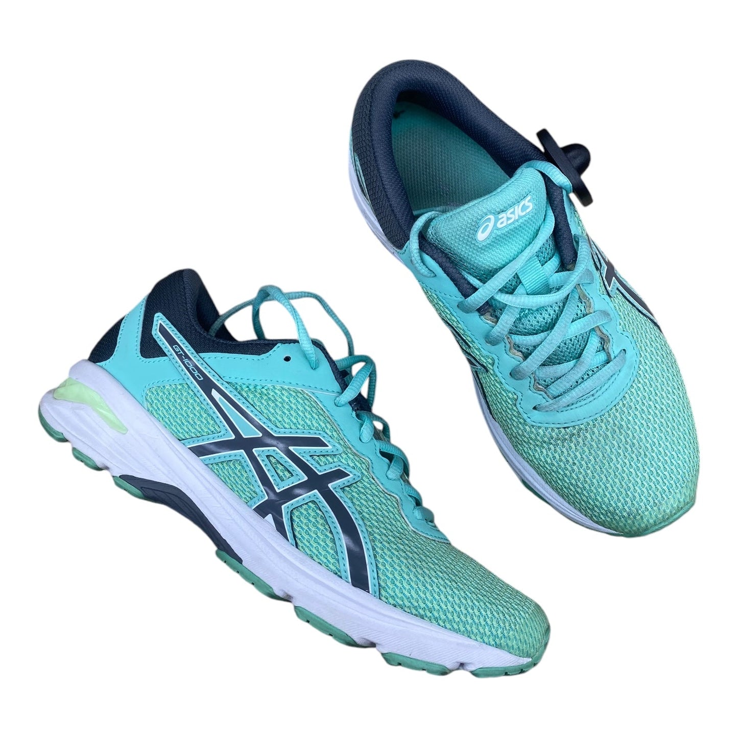 Shoes Athletic By Asics In Green, Size: 6