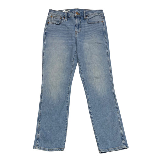 Jeans Straight By J. Crew In Blue Denim, Size: 2