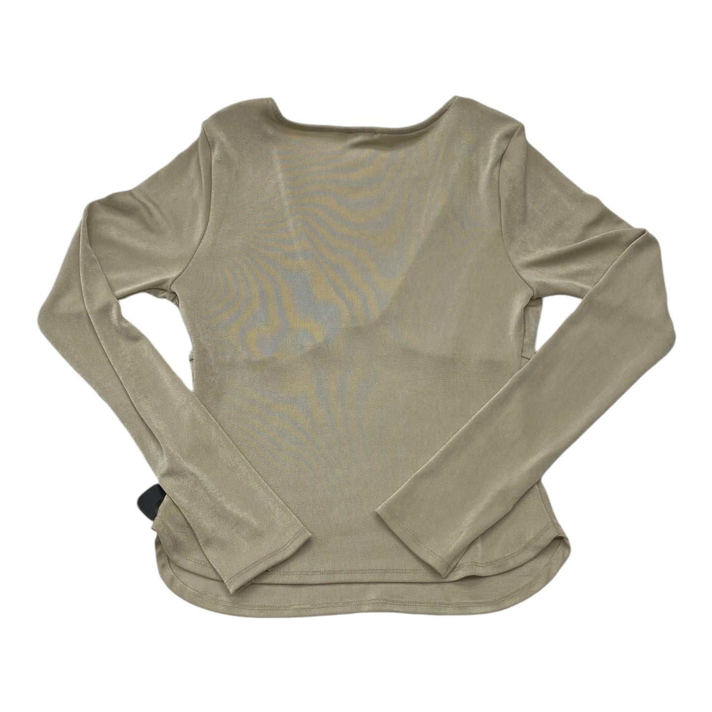 Top Long Sleeve By Free People In Gold, Size: M