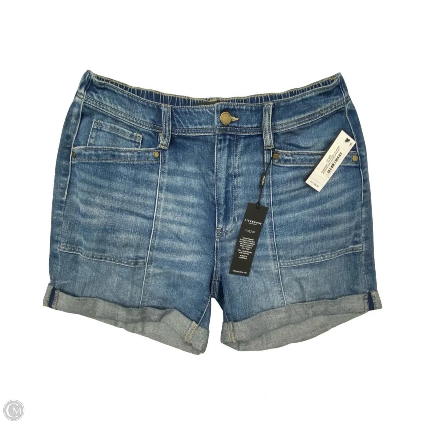 Shorts By Liverpool In Blue Denim, Size: 8