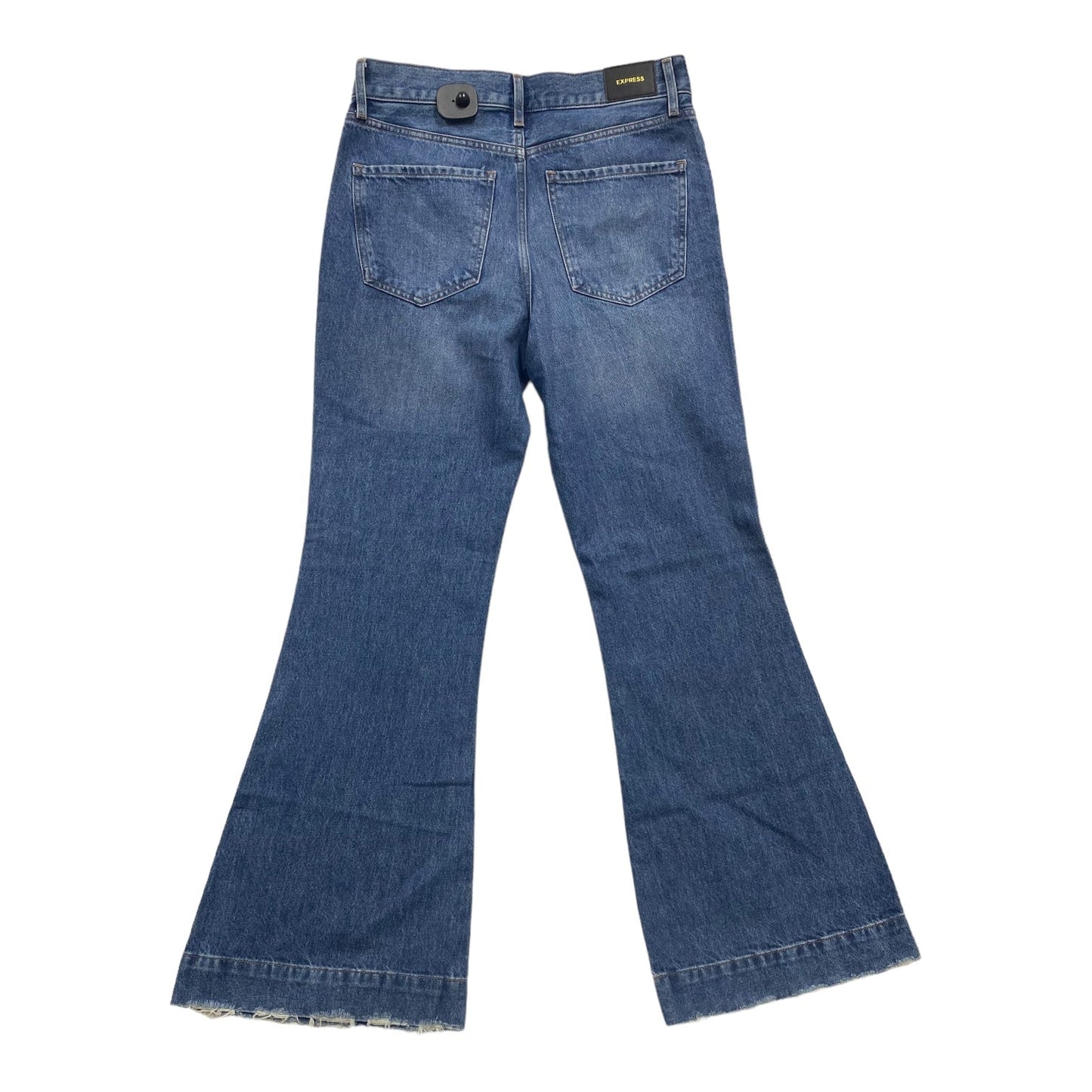 Blue Denim Jeans Flared Express, Size 6