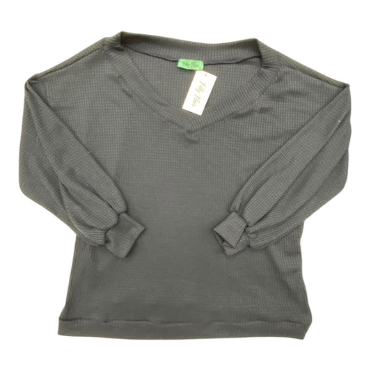 Top Long Sleeve By Filly Flair In Navy, Size: Xl