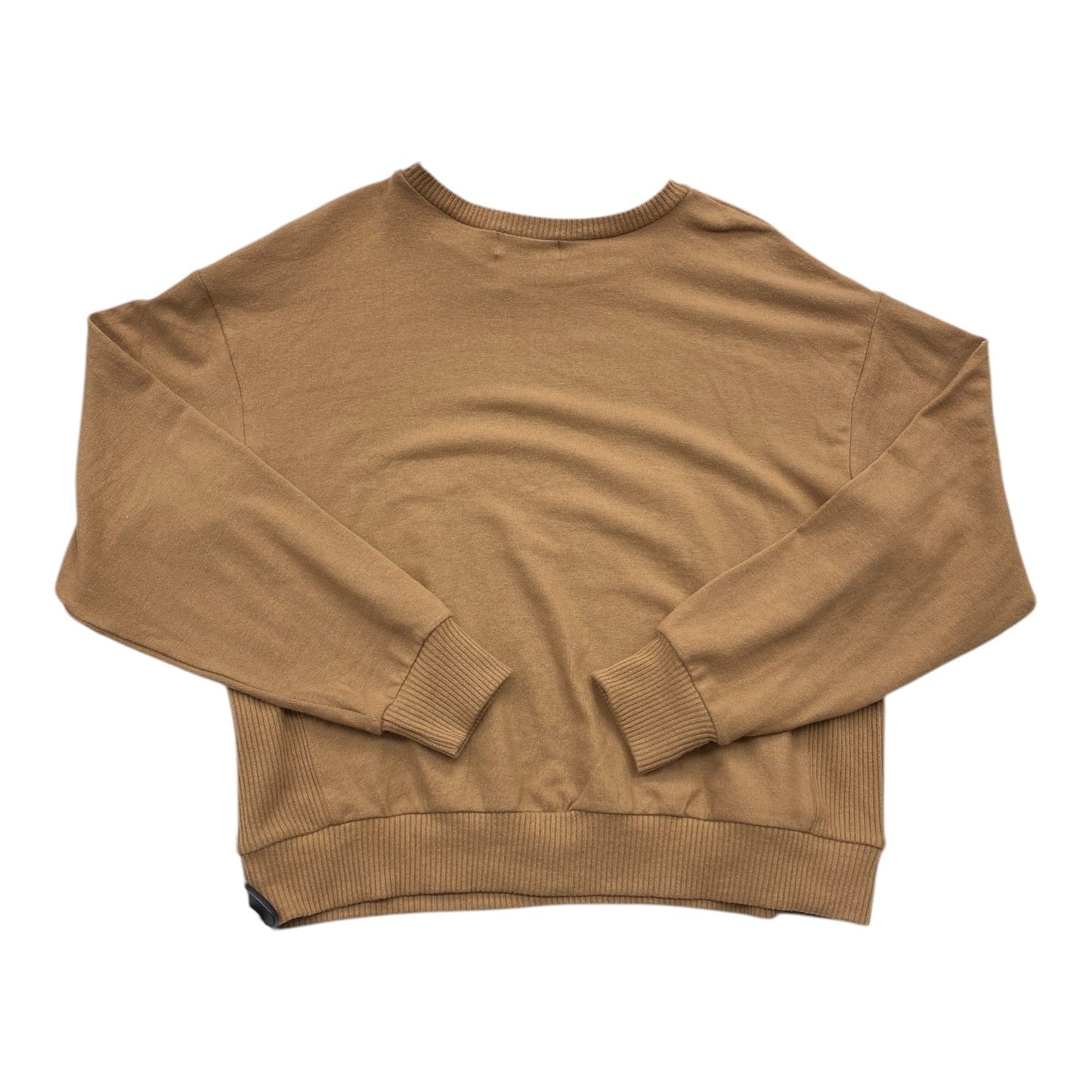 Top Long Sleeve By Michael Stars In Brown, Size: M