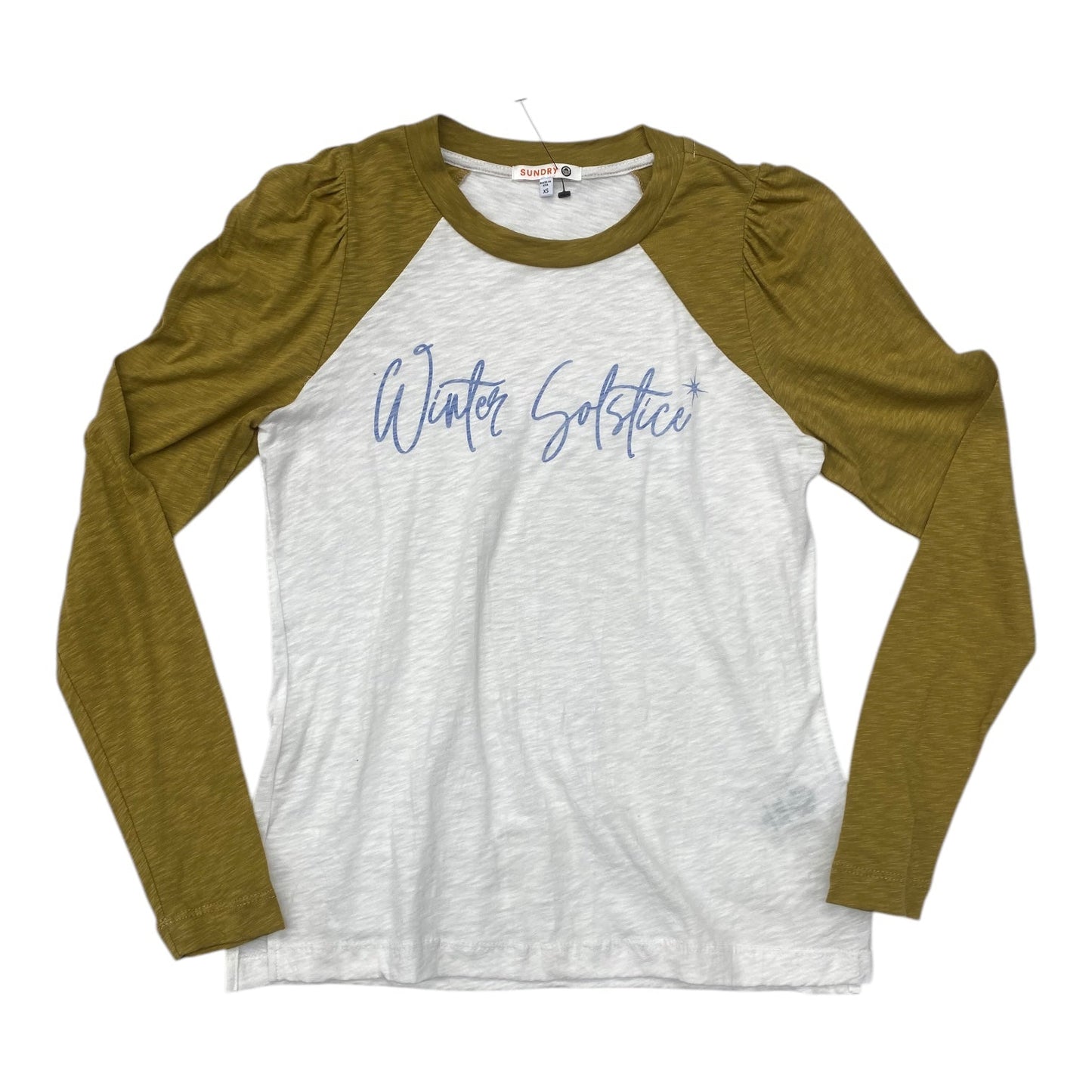 Top Long Sleeve By Sundry In Multi-colored, Size: L