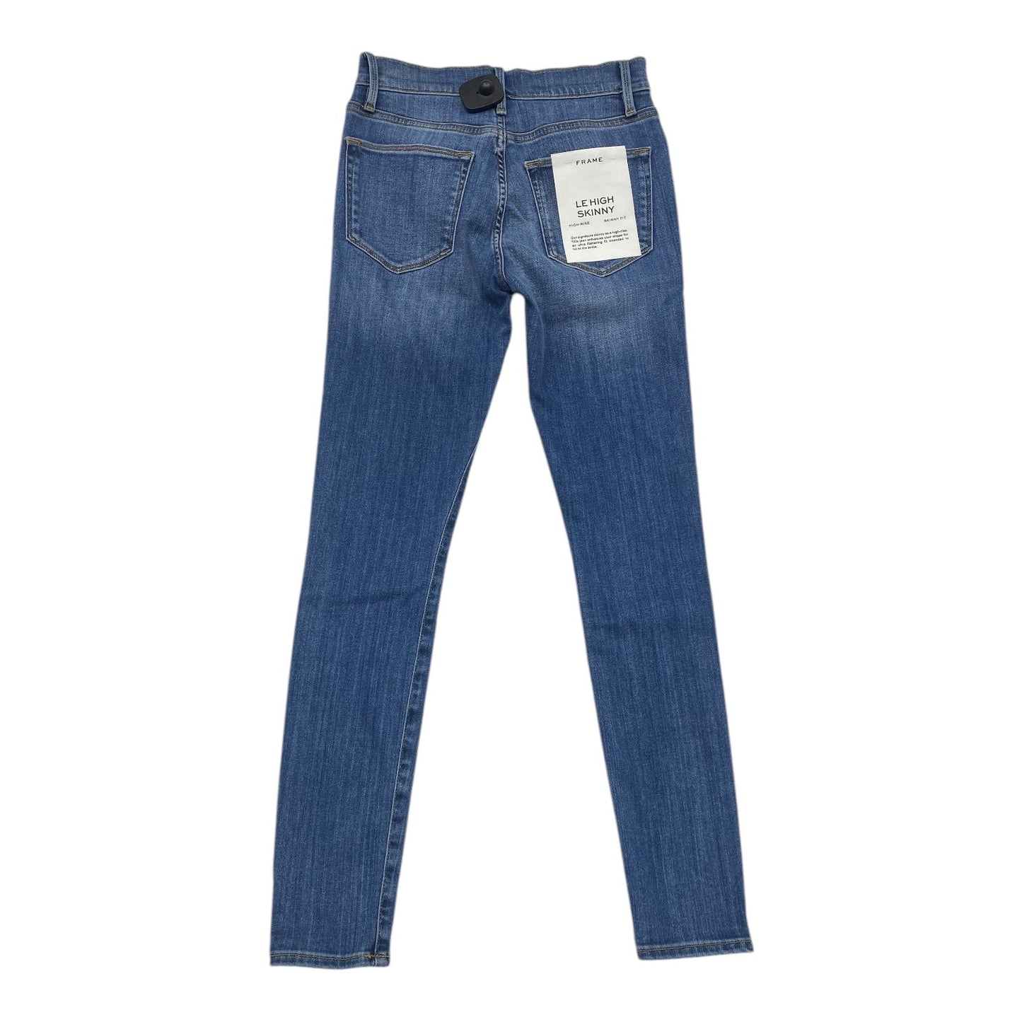 Jeans Skinny By Frame In Blue Denim, Size: 2