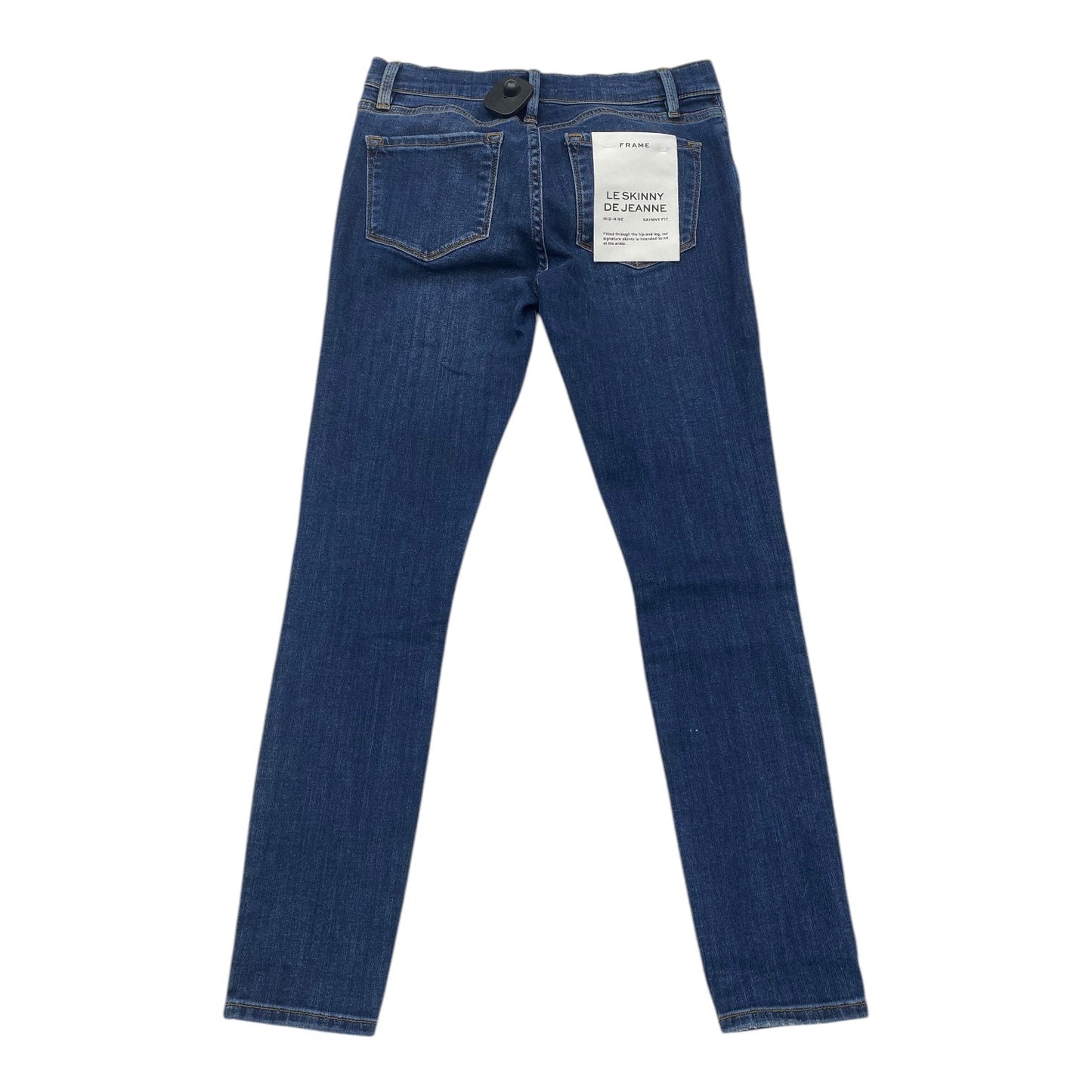 Jeans Skinny By Frame In Blue Denim, Size: 4