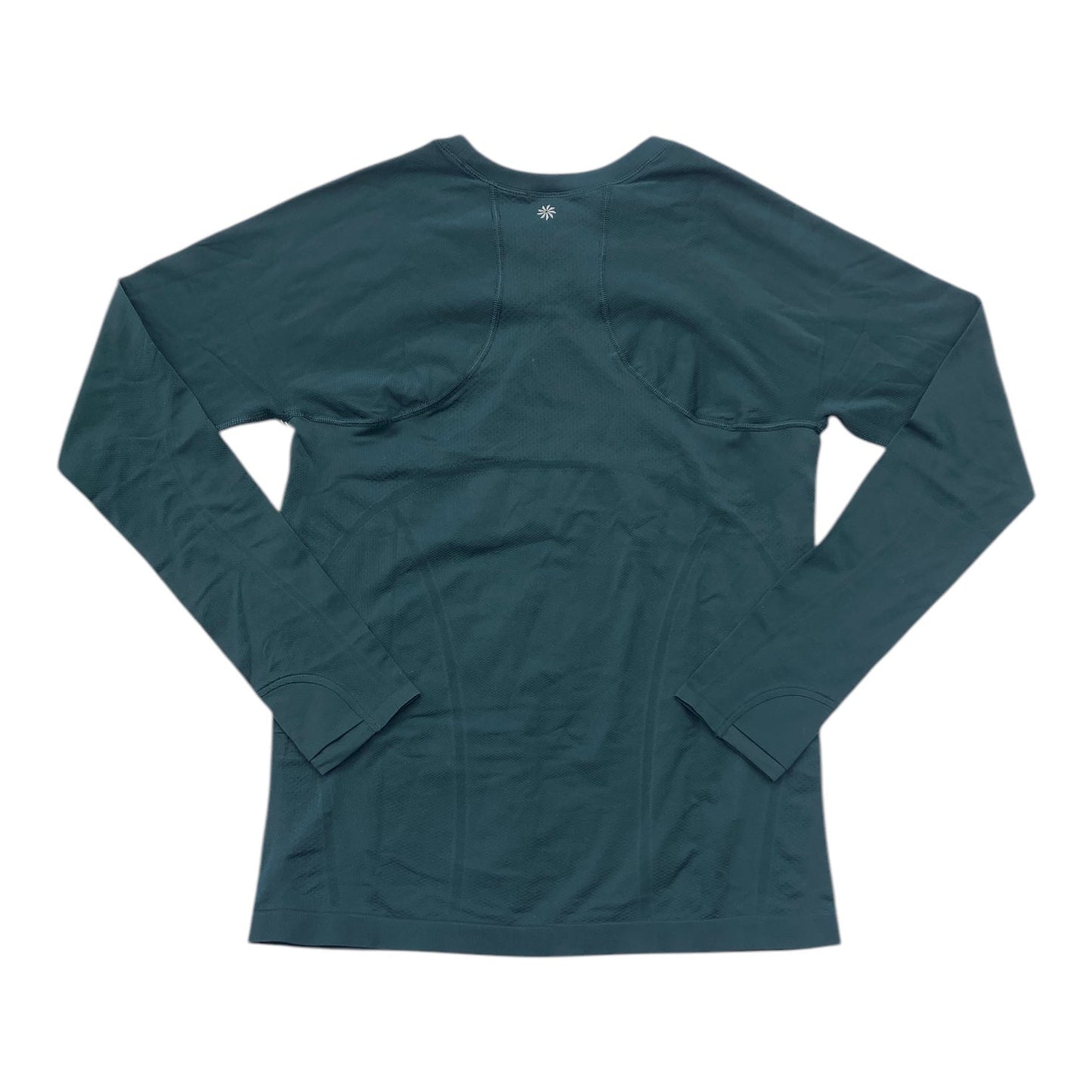 Athletic Top Long Sleeve Crewneck By Athleta In Green, Size: L