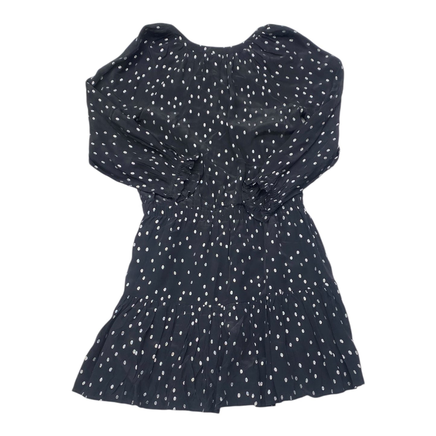 Dress Casual Midi By Velvet In Polkadot Pattern, Size: M