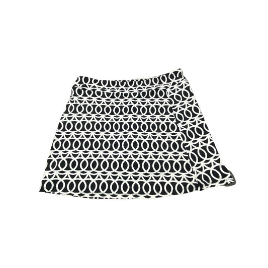 Black & White Athletic Skirt Cmc, Size M