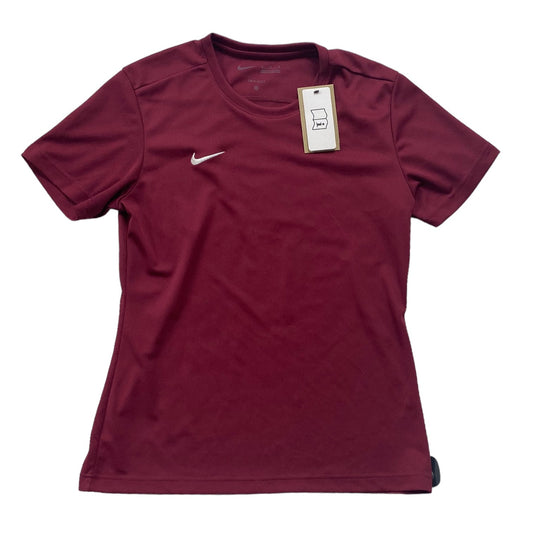 Purple Athletic Top Short Sleeve Nike, Size M